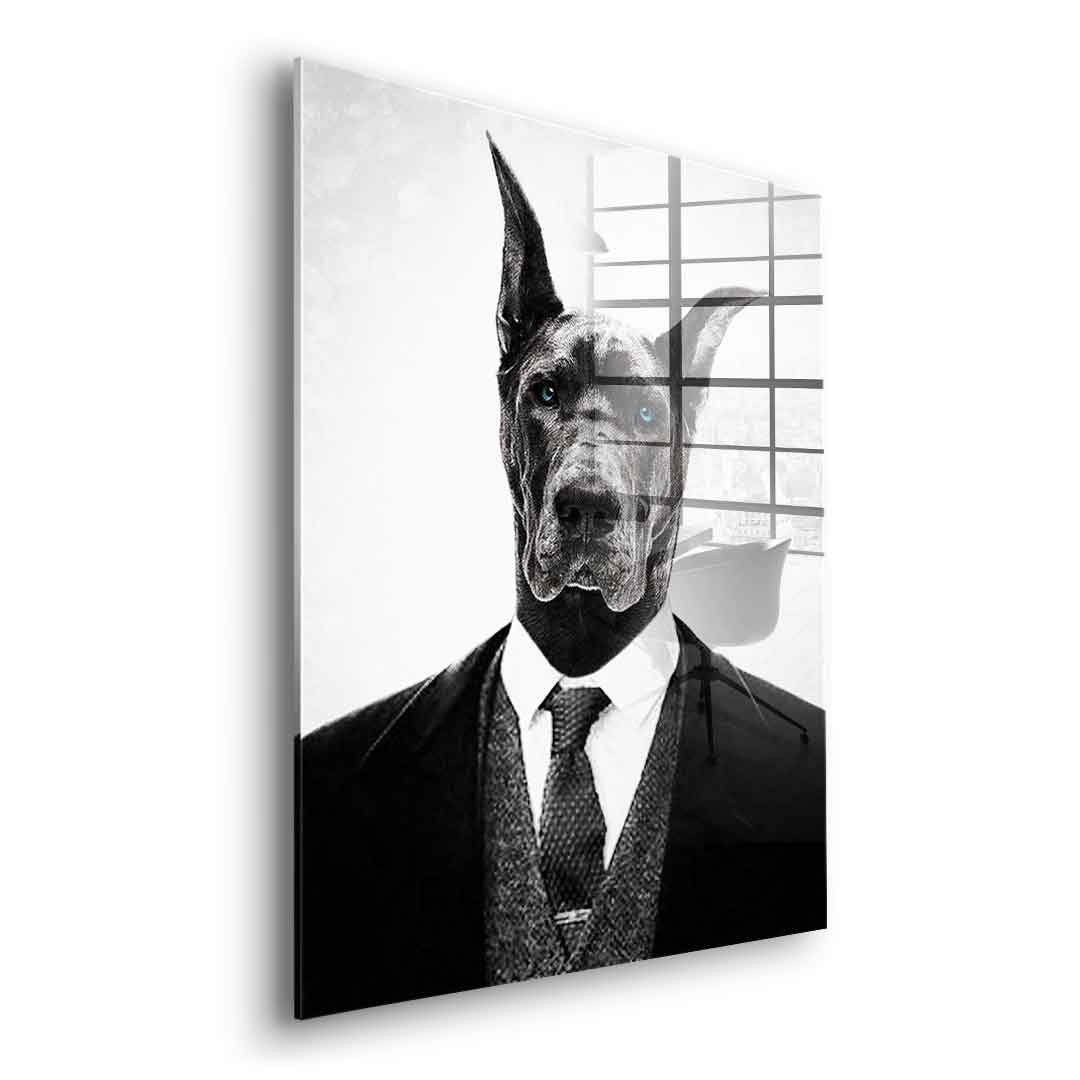Black Dog - Acrylglas