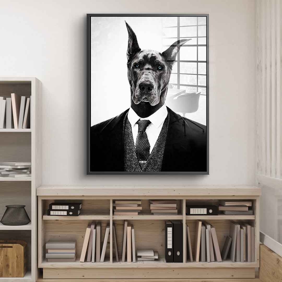 Black Dog - Acrylglas