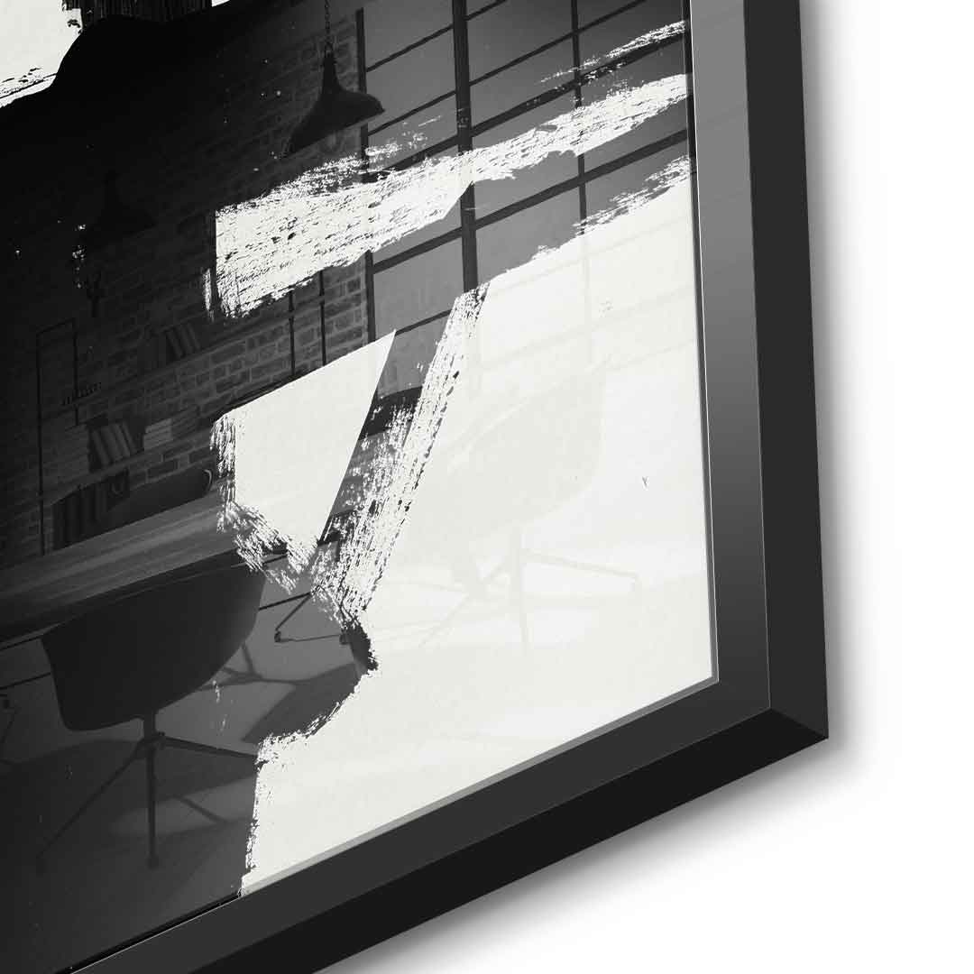 Black Superiority - Acrylglas
