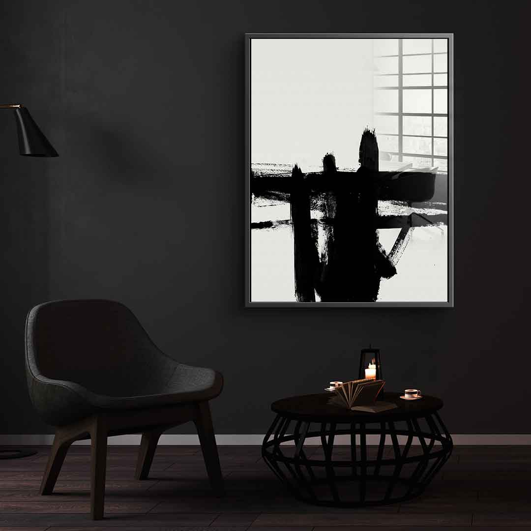 Black Superiority - Acrylglas