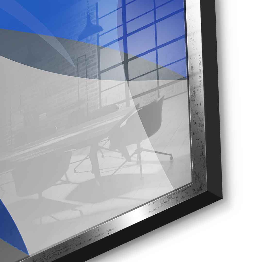 Blue and Gray - acrylic glass
