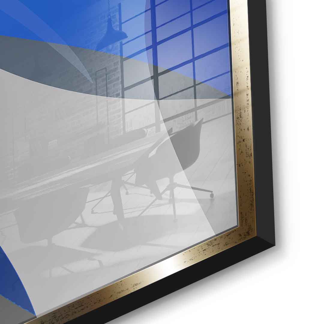 Blue and Gray - acrylic glass