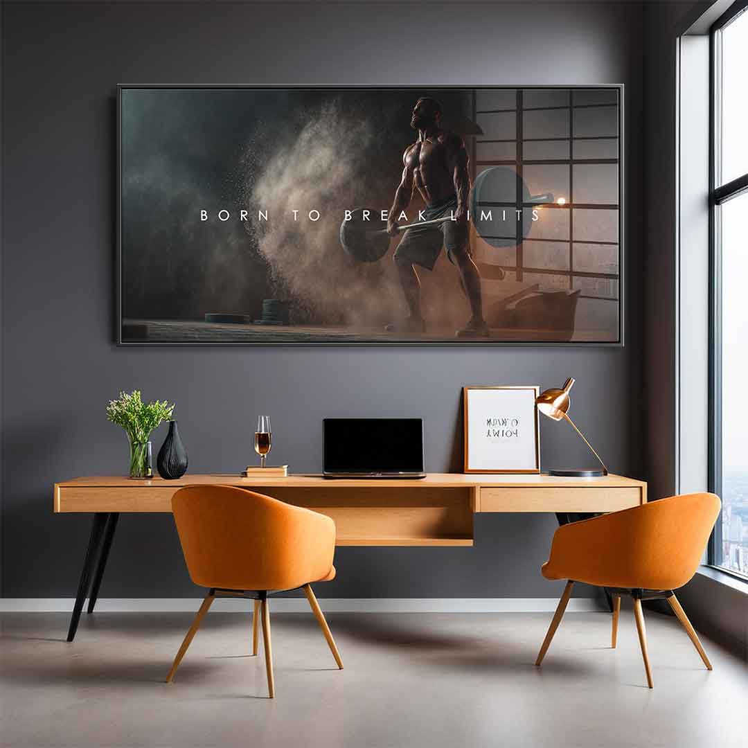Born to Break Limits - Acrylglas