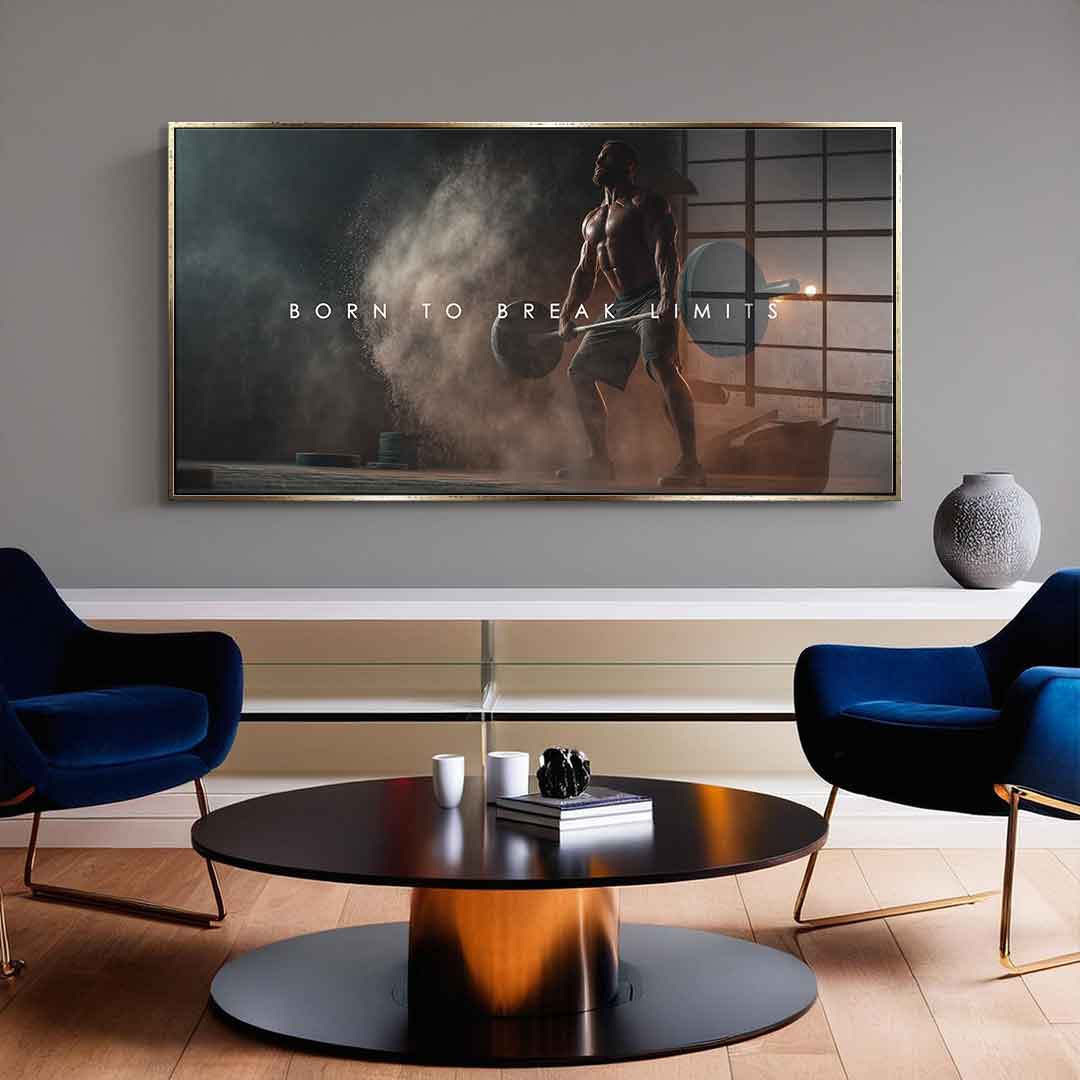 Born to Break Limits - Acrylglas