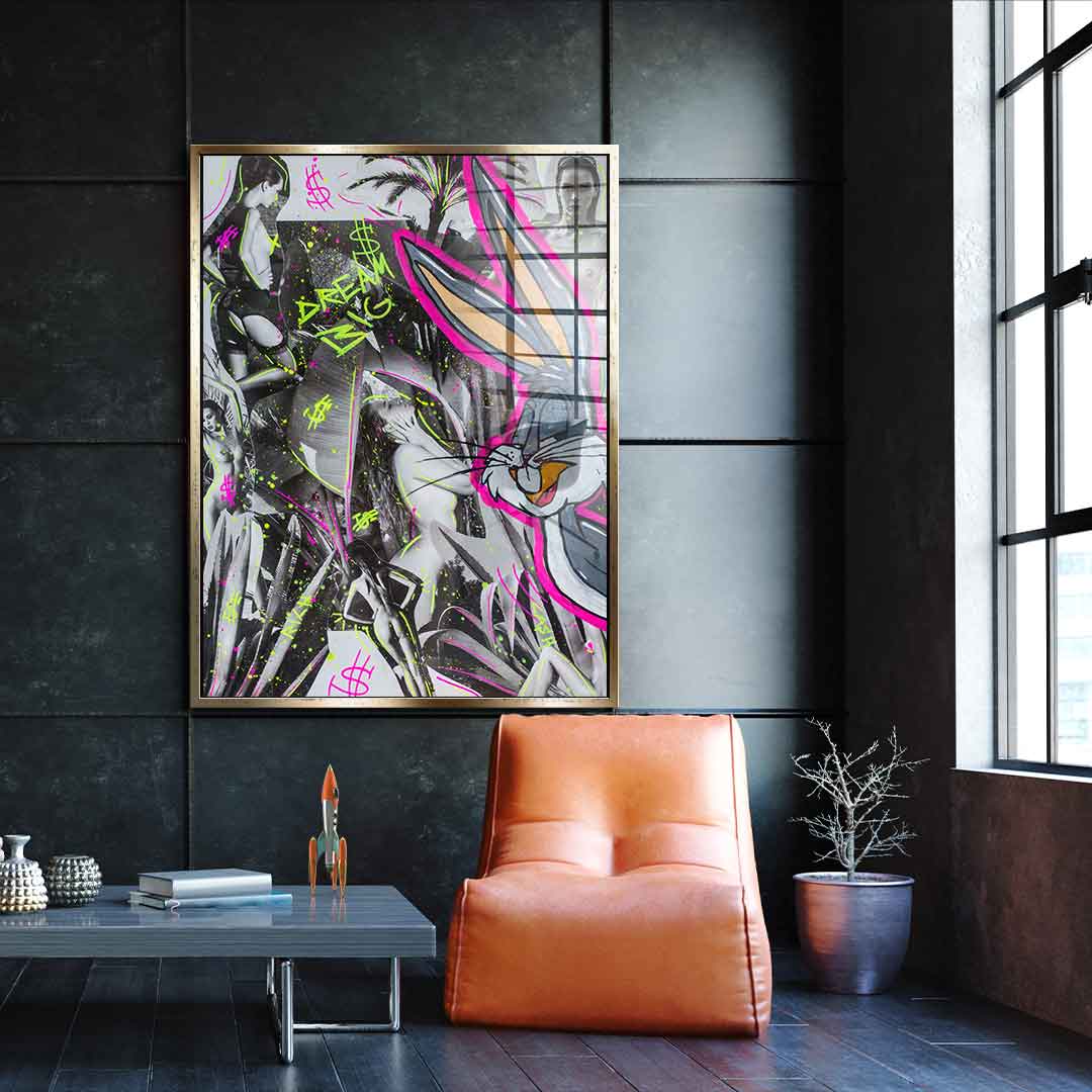 Sexy bugs - acrylic glass