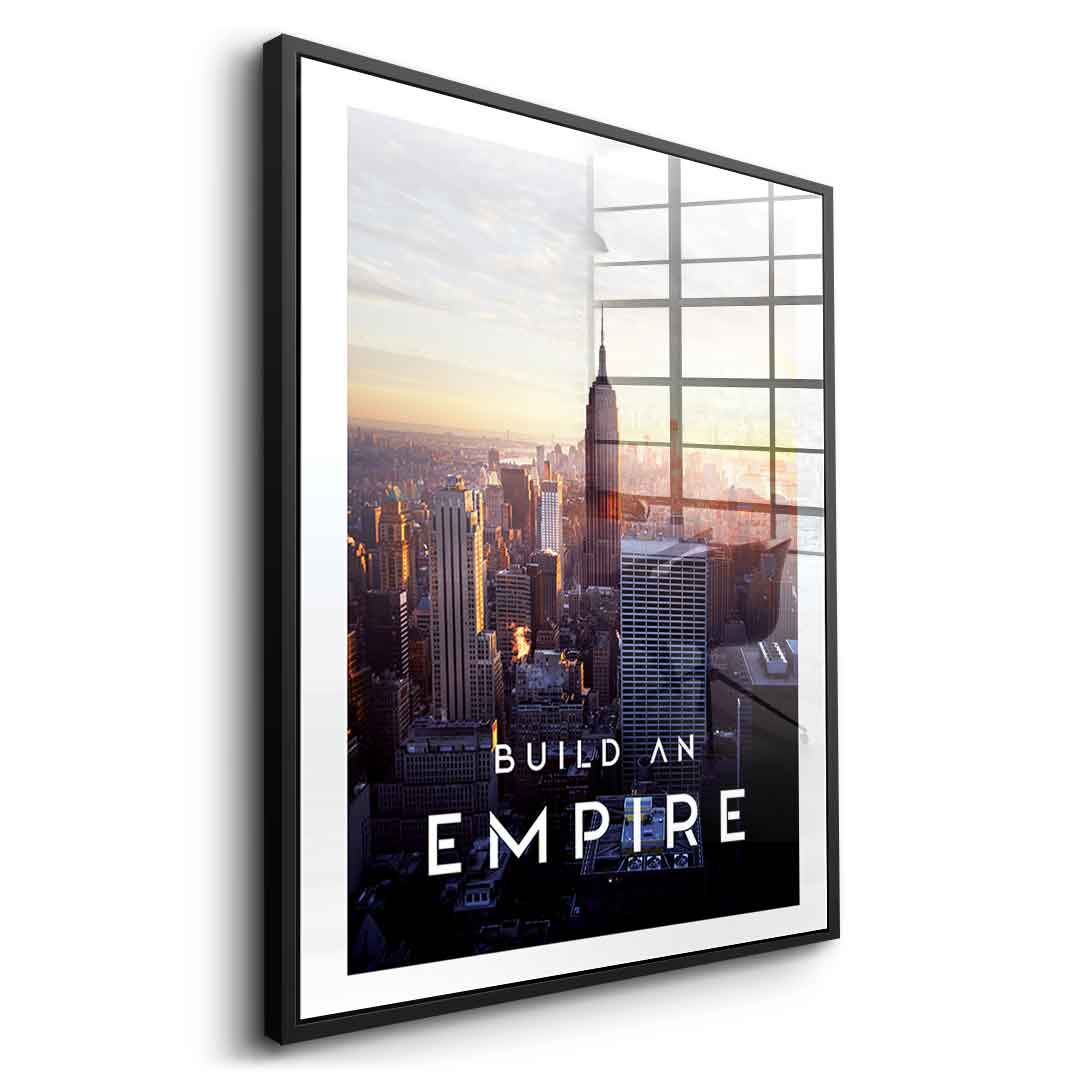Build An Empire - Acrylglas