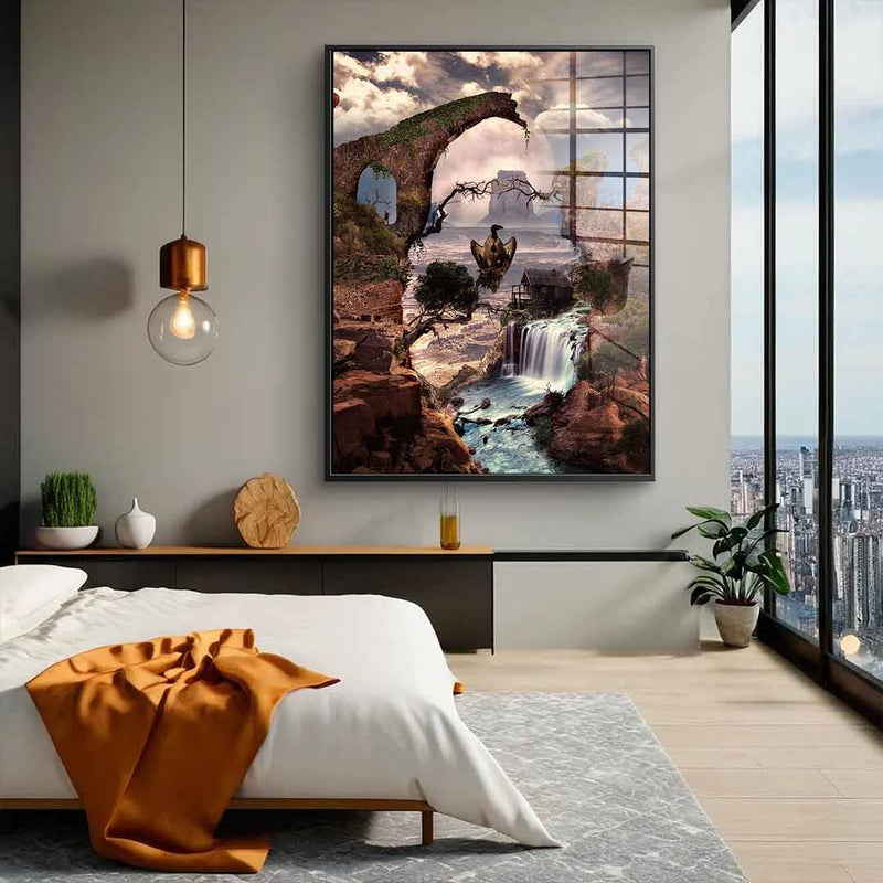 Canyon Skull - Acrylglas