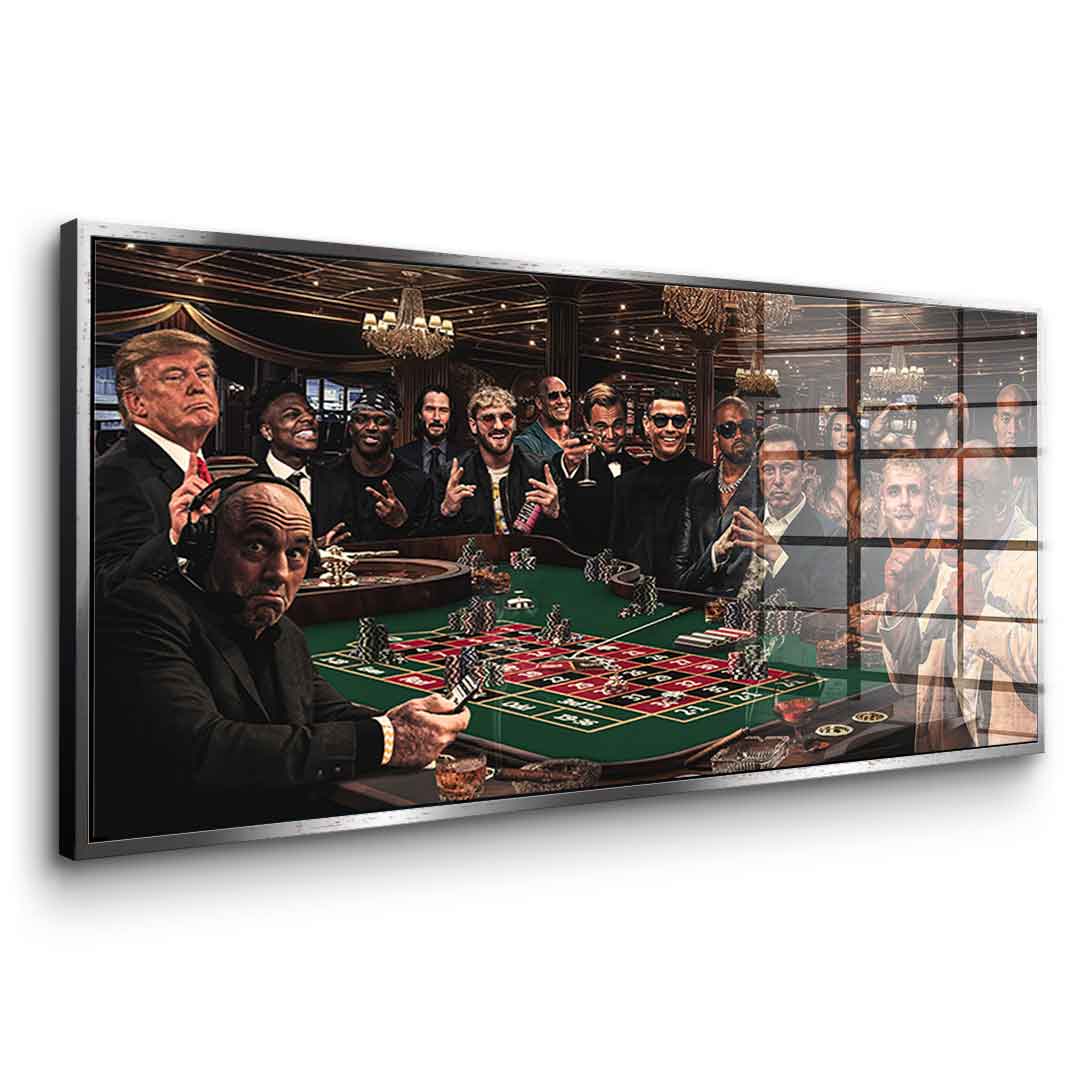 Casino Night - Acrylglas