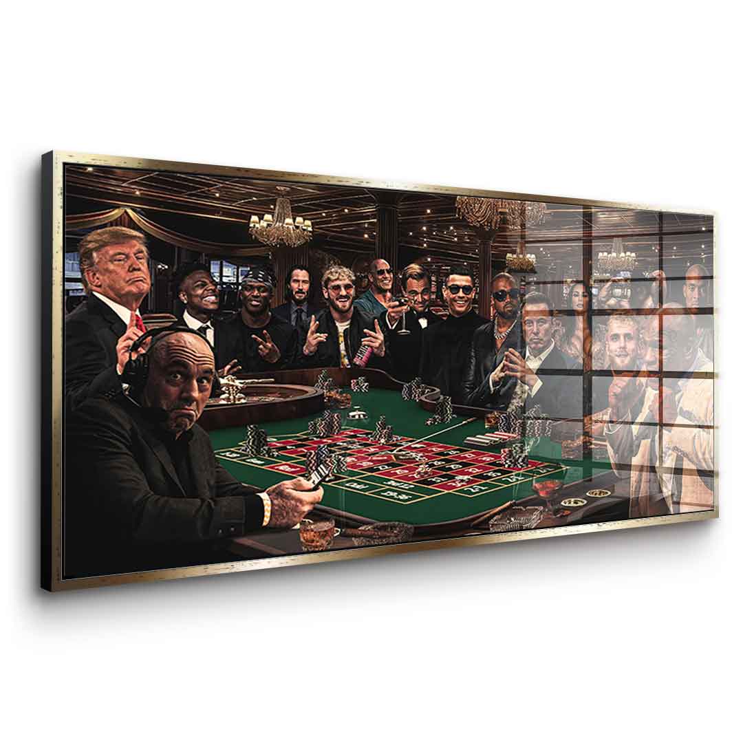 Casino Night - Acrylglas