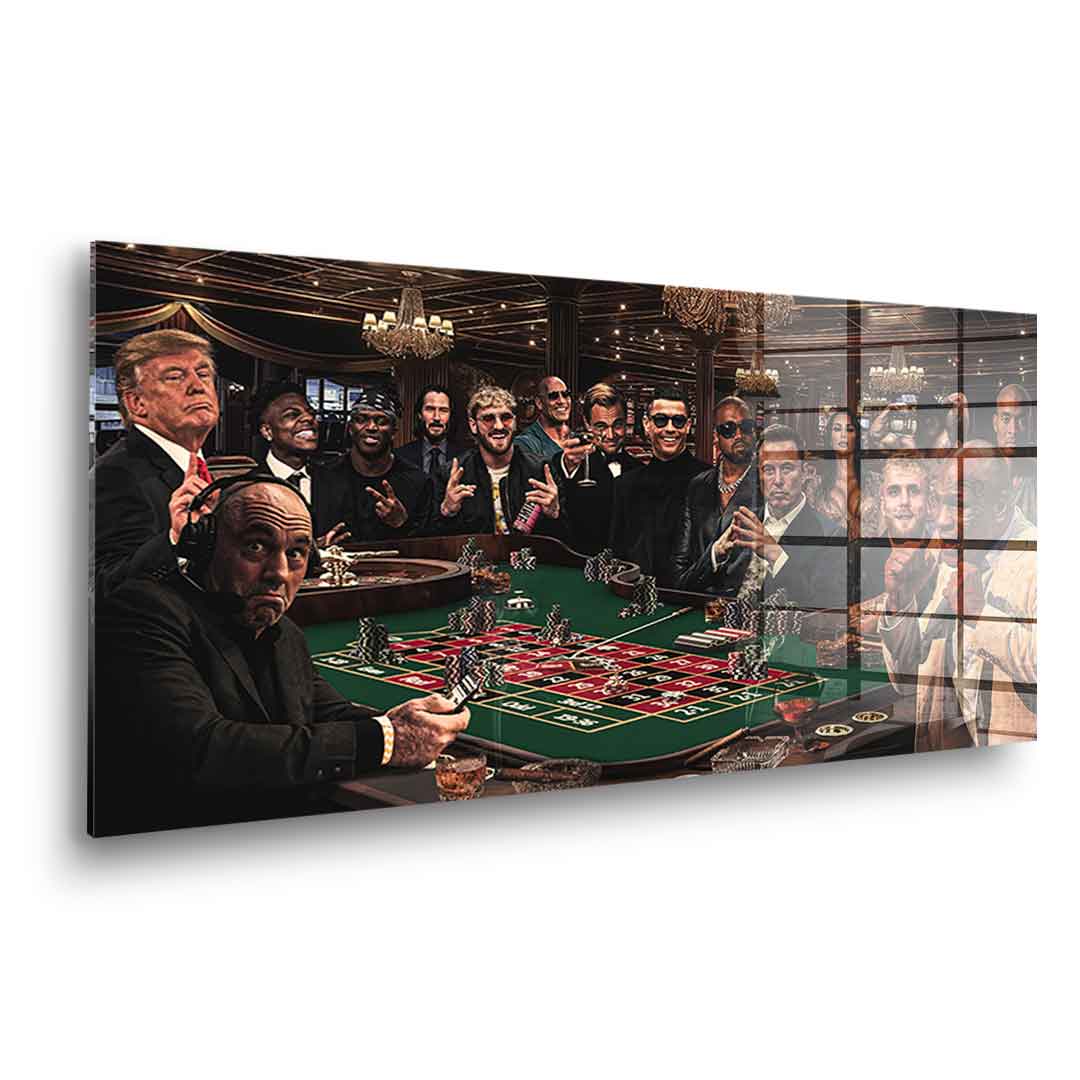 Casino Night - Acrylglas