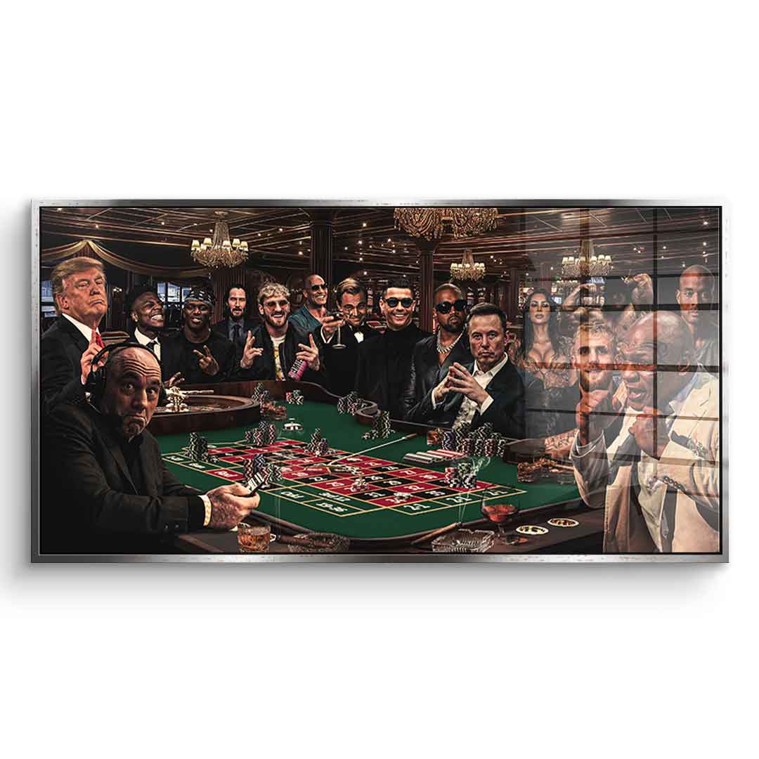 Casino Night - Acrylglas