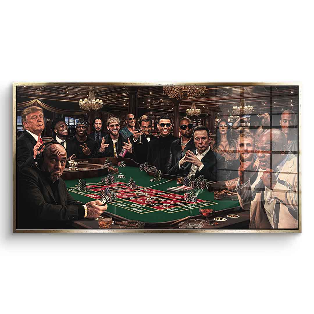 Casino Night - Acrylglas