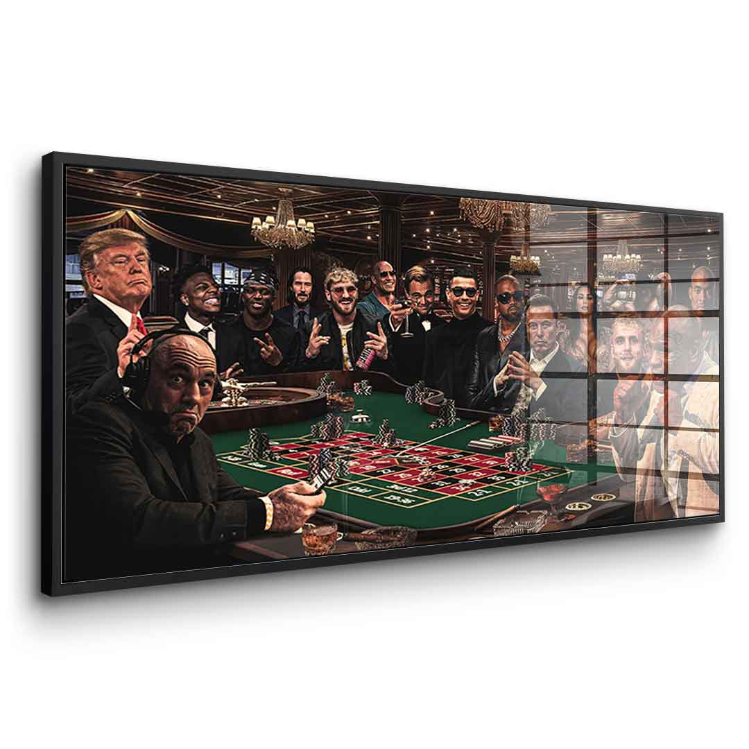 Casino Night - Acrylglas