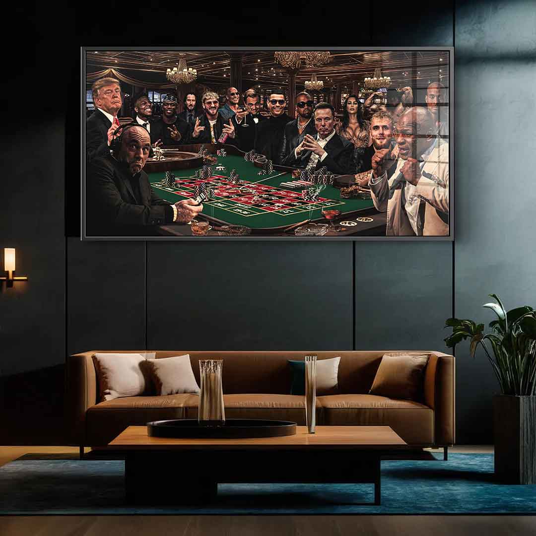Casino Night - Acrylglas