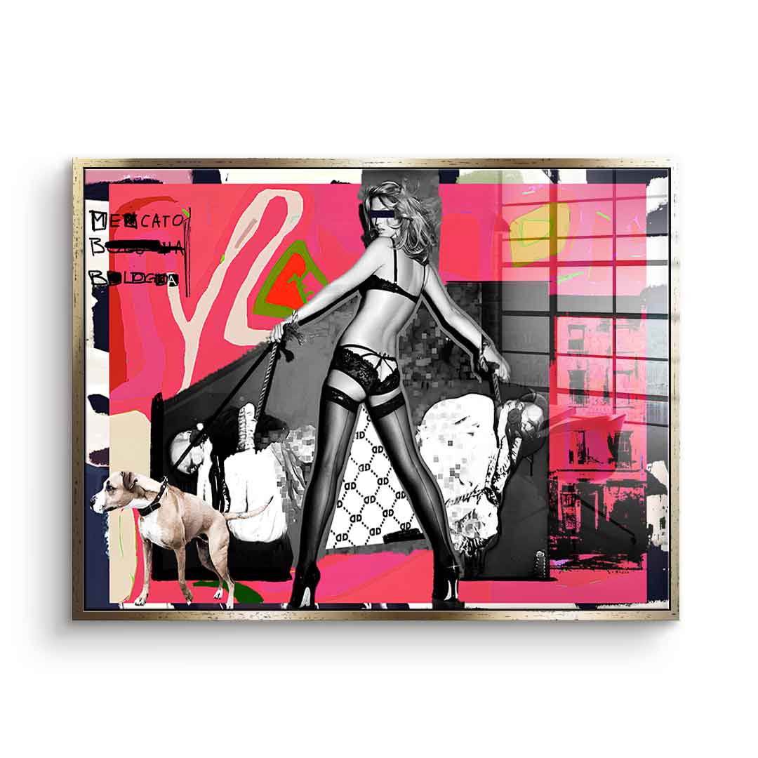 Catch me if you kate - acrylic glass