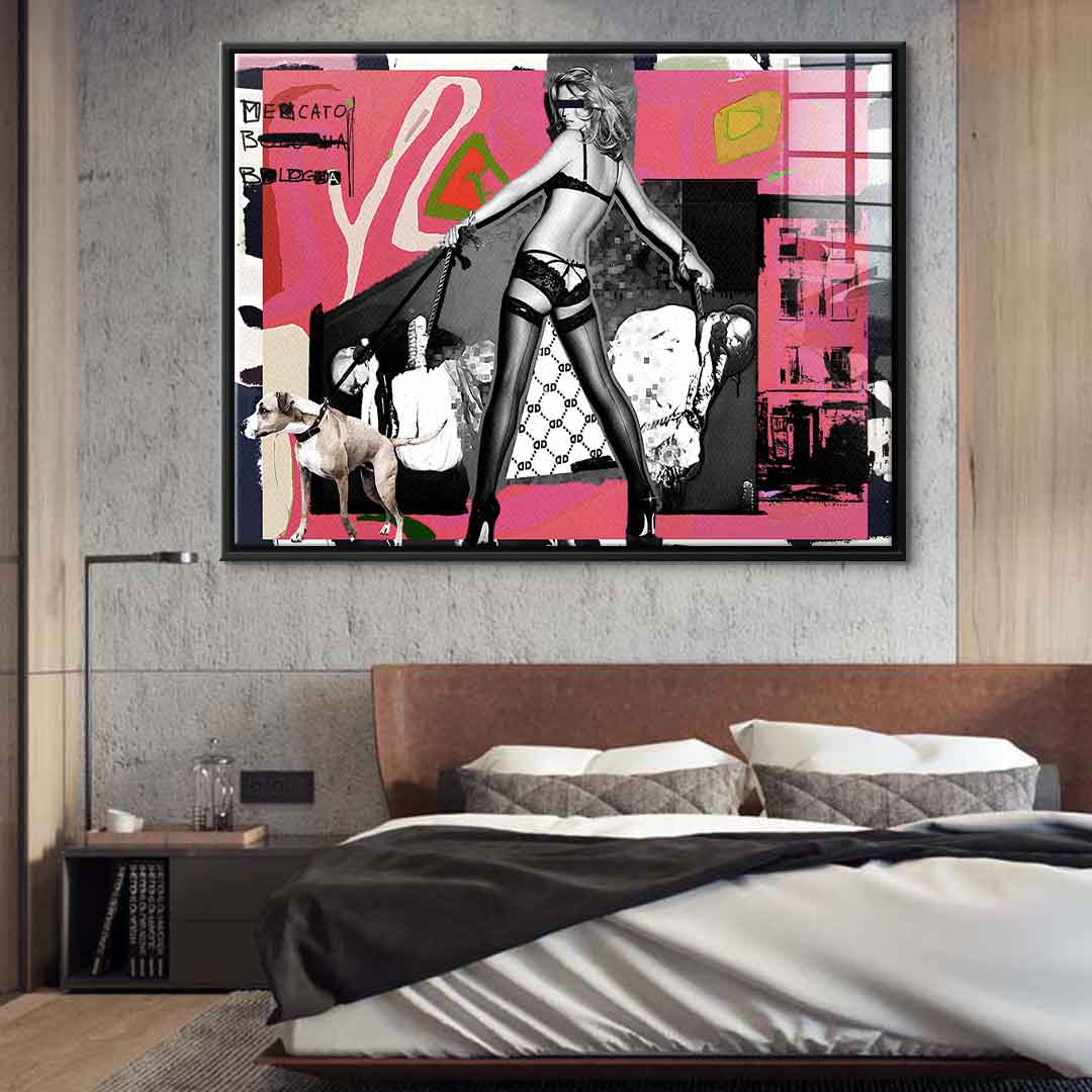 Catch me if you kate - acrylic glass