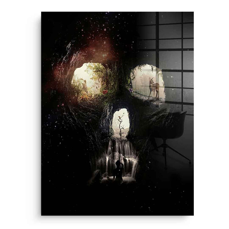 Cave Skull - Acrylglas