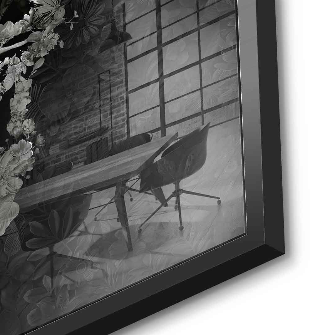 Chrome Skull - Acrylglas