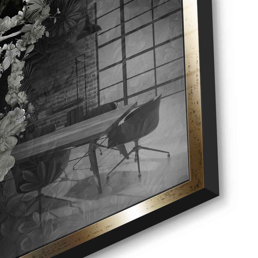 Chrome Skull - Acrylglas