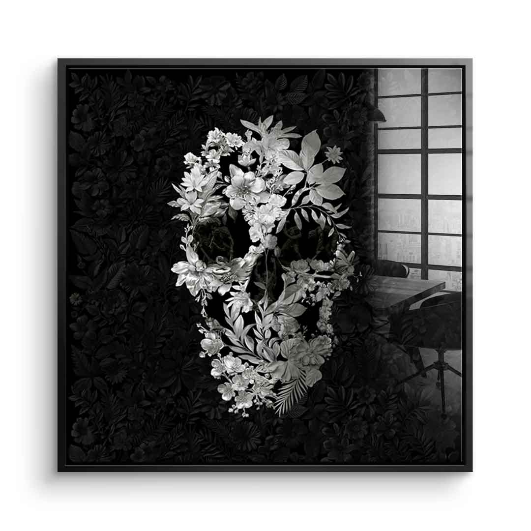 Chrome Skull - Acrylglas