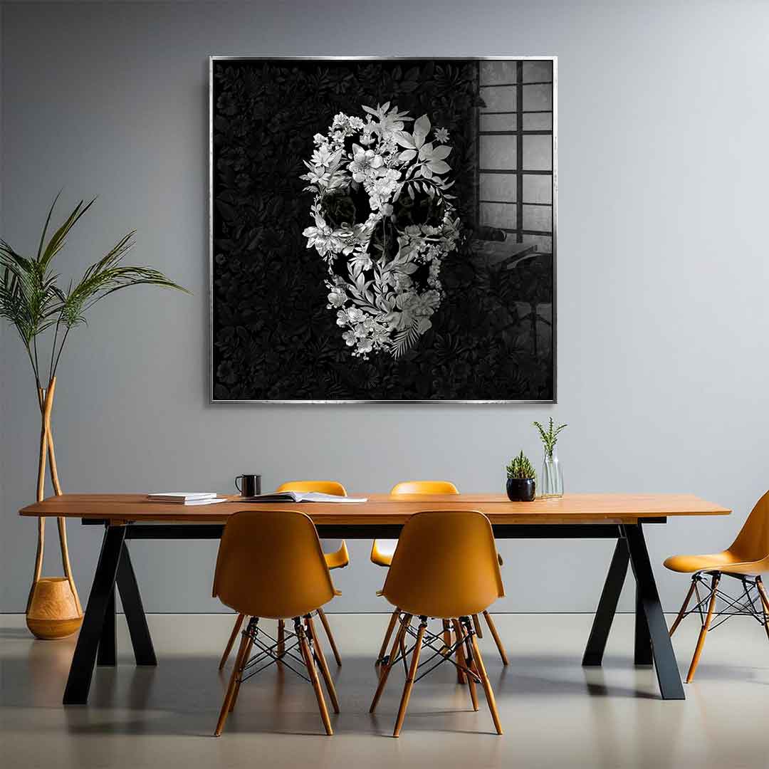 Chrome Skull - Acrylglas