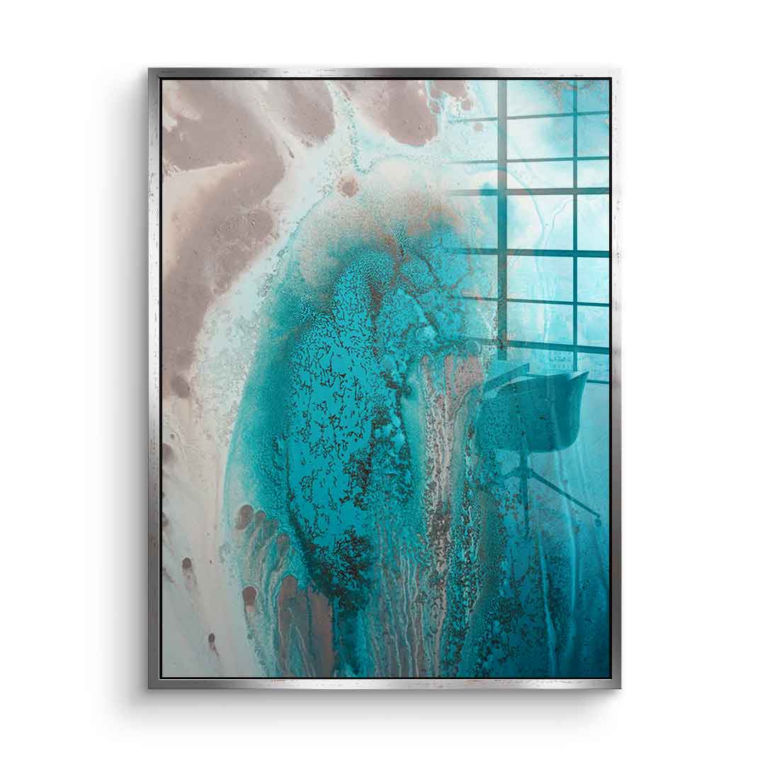 Coral Sea Flow 1 - Acrylglas