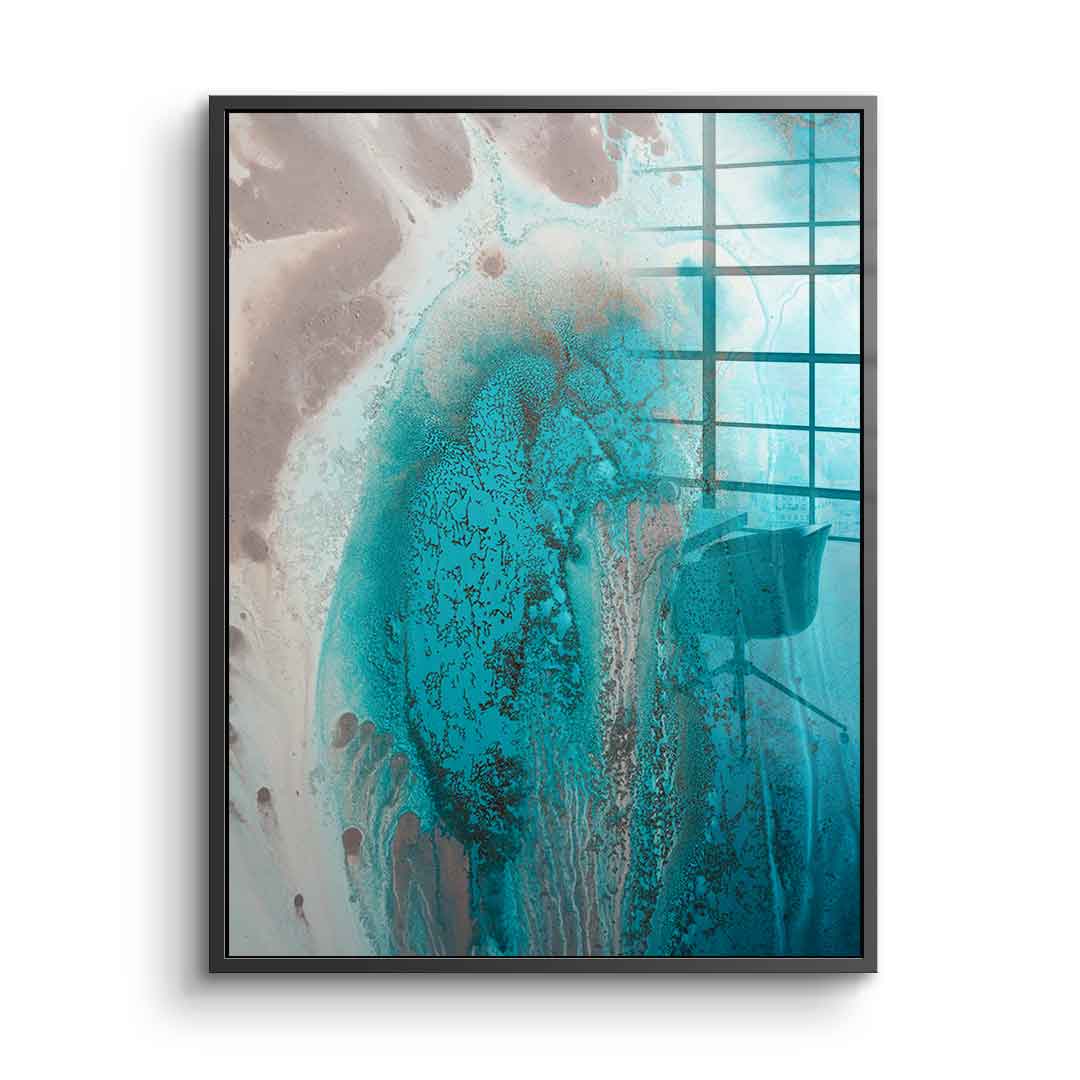 Coral Sea Flow 1 - Acrylglas
