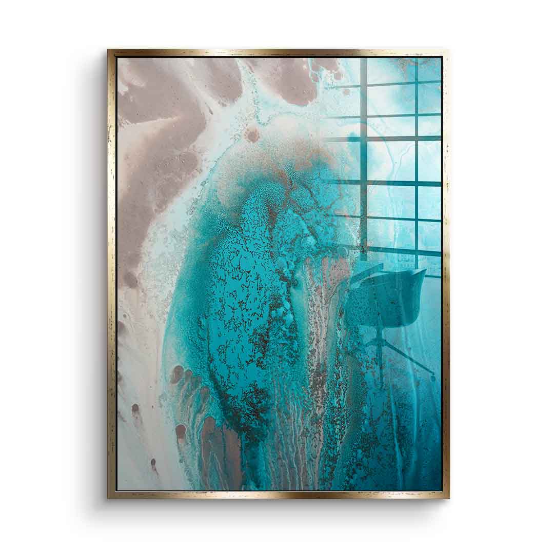 Coral Sea Flow 1 - Acrylglas