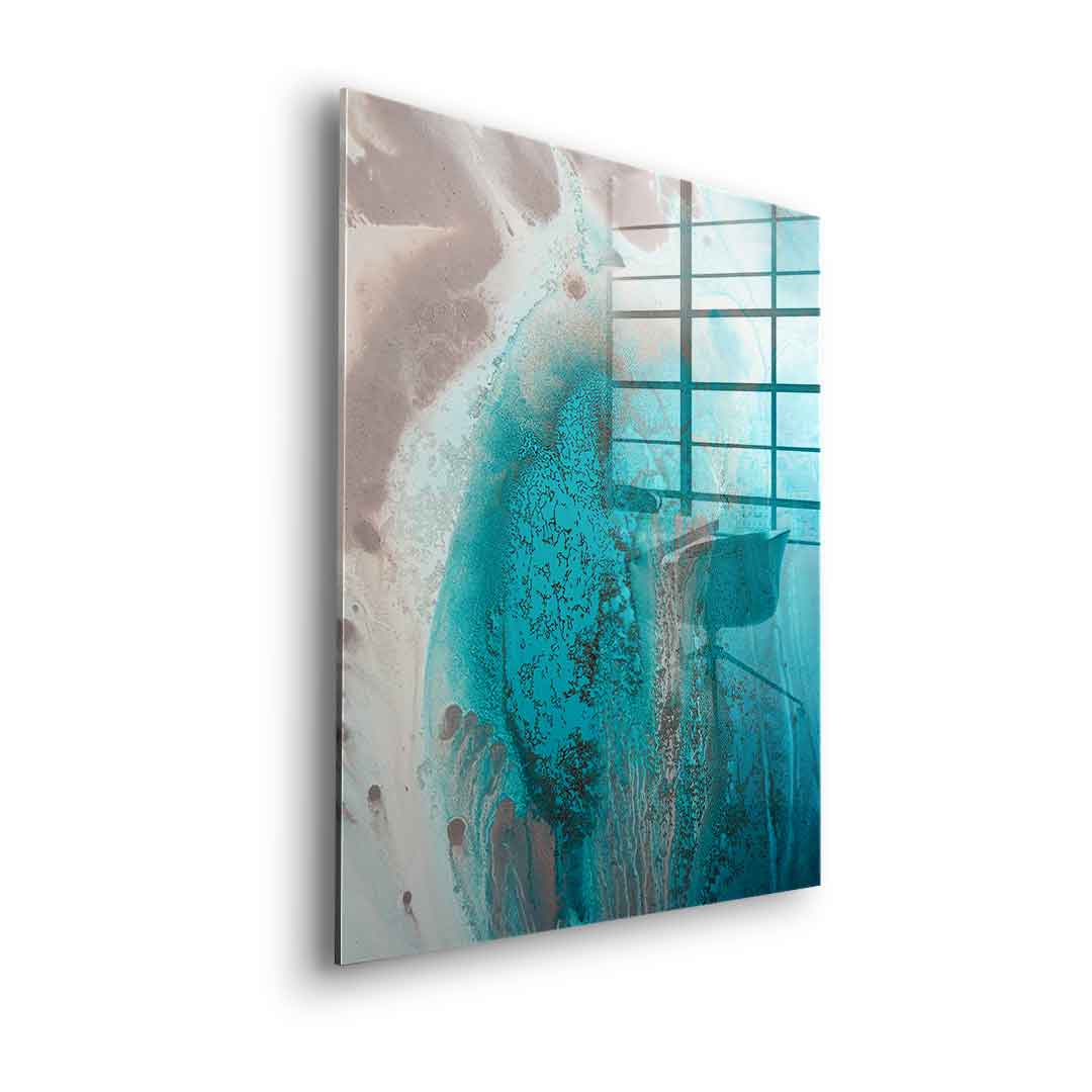 Coral Sea Flow 1 - Acrylglas