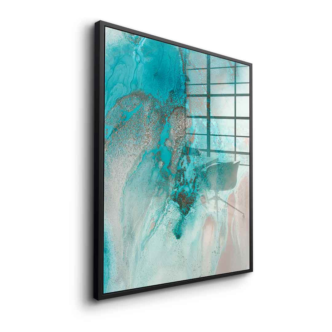 Coral Sea Flow 2 - Acrylglas