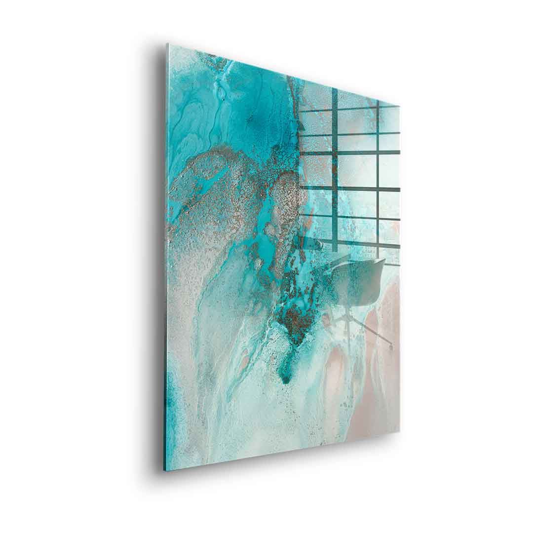 Coral Sea Flow 2 - Acrylglas