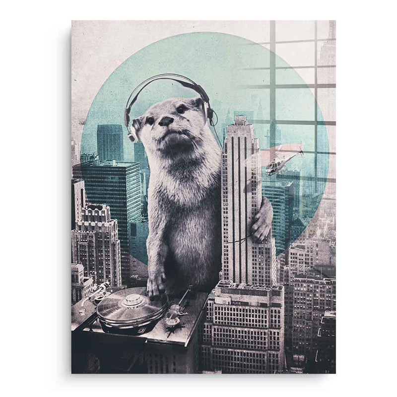 DJ - Acrylglas