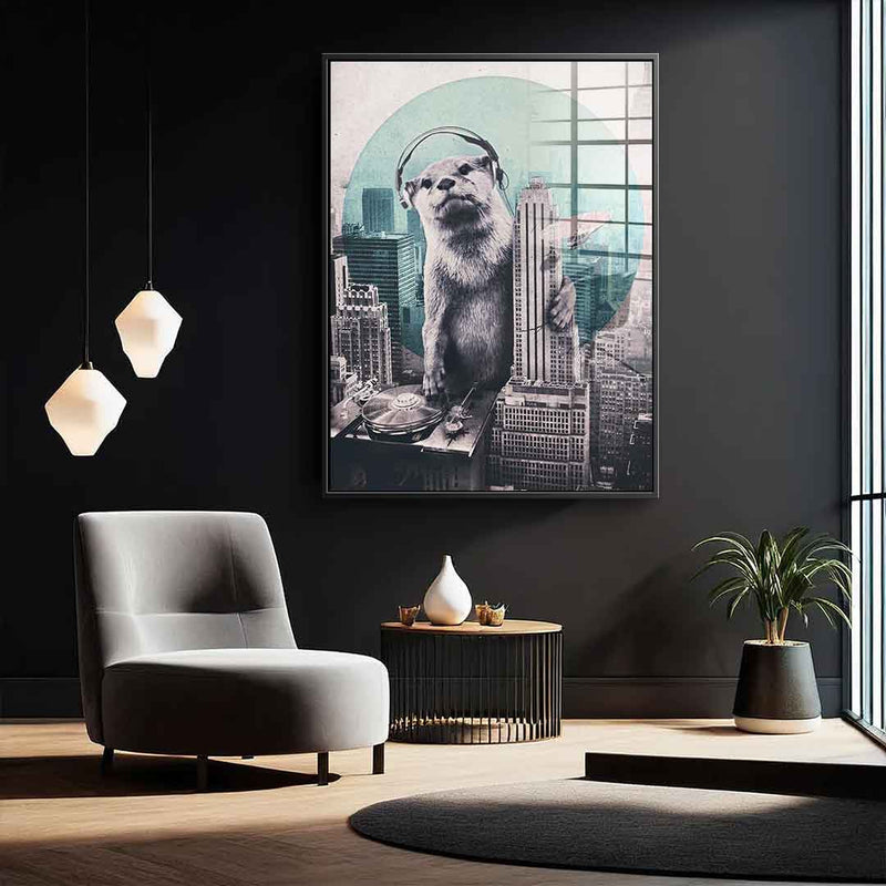 DJ - Acrylglas