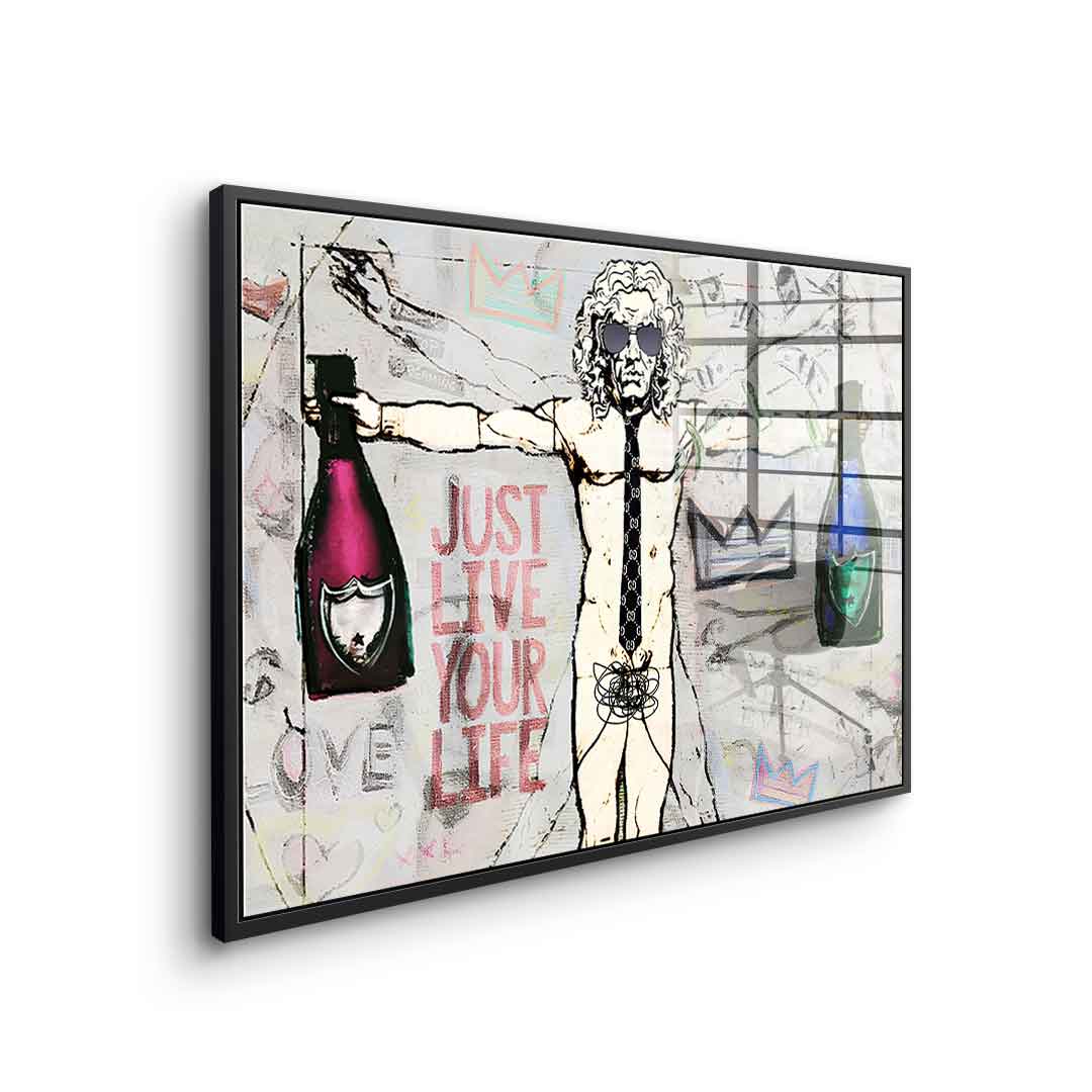 Da Vinci Life - Acrylglas
