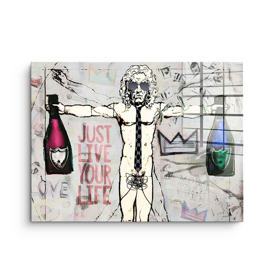 Da Vinci Life - Acrylglas