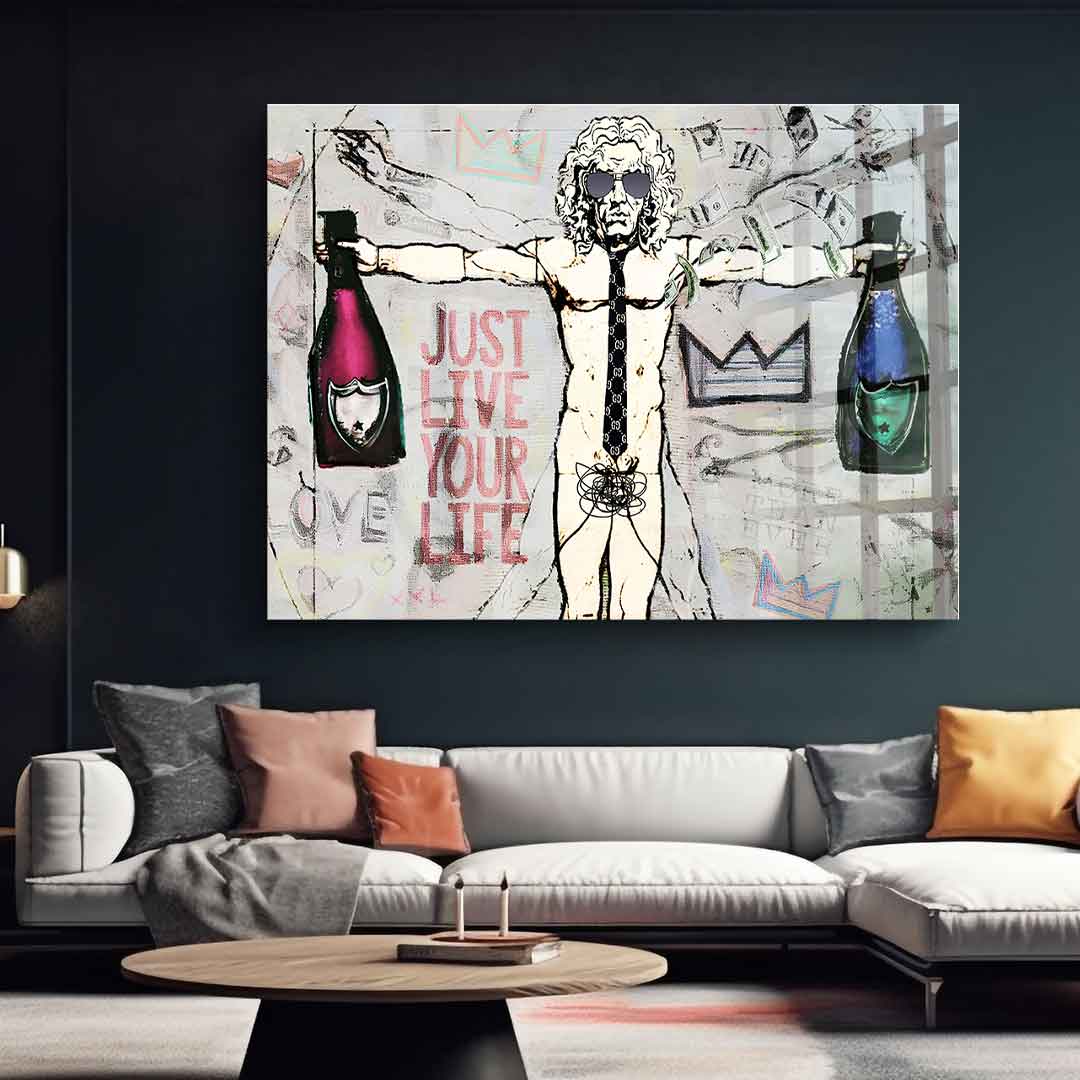 Da Vinci Life - Acrylglas