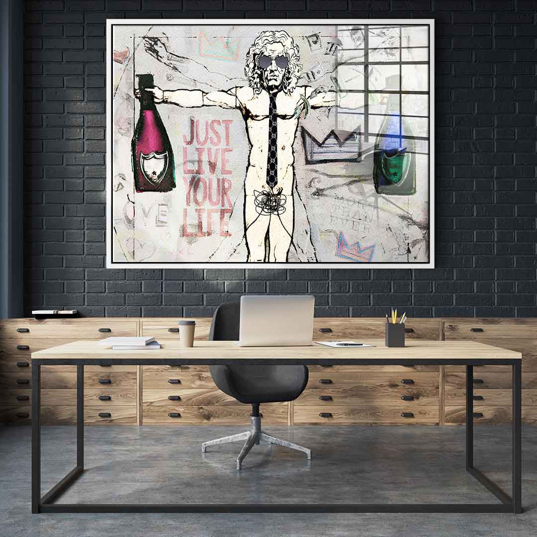 Da Vinci Life - Acrylglas