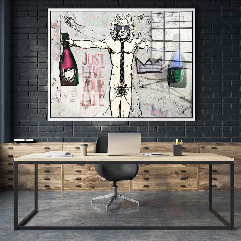 Da Vinci Life - Acrylglas