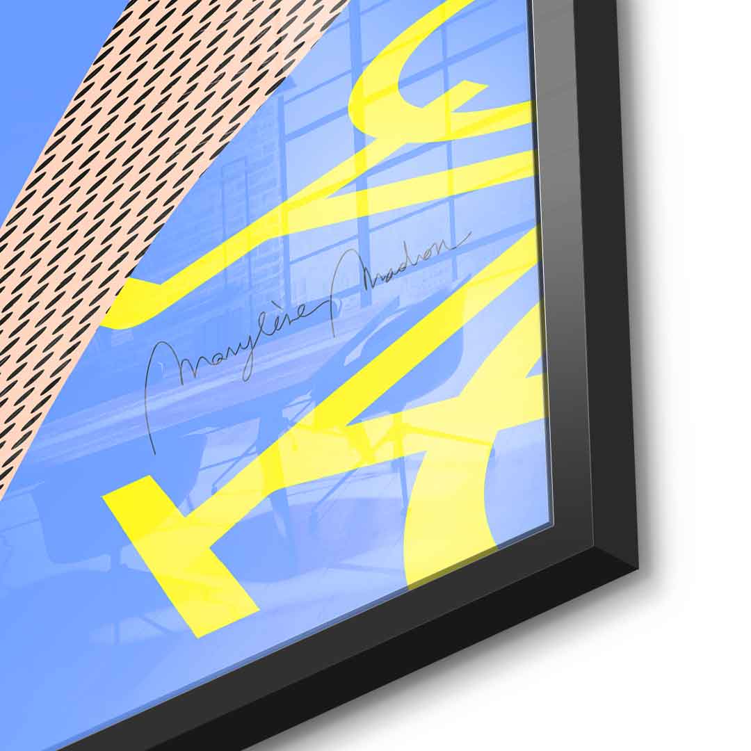 Dachshund fashion - acrylic glass