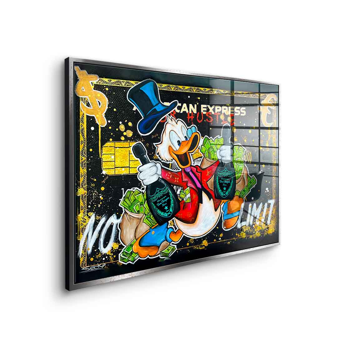 No limit - acrylic glass