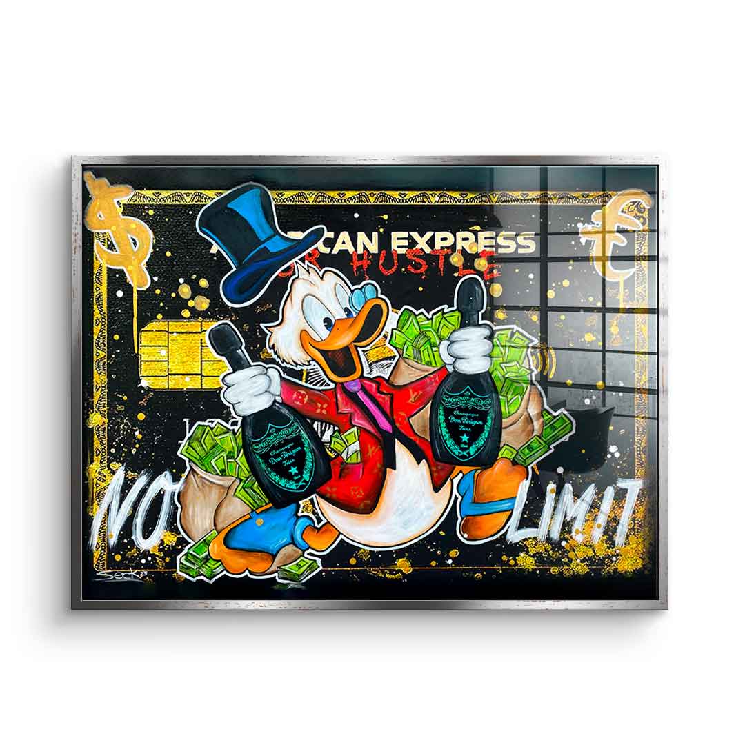 No limit - acrylic glass