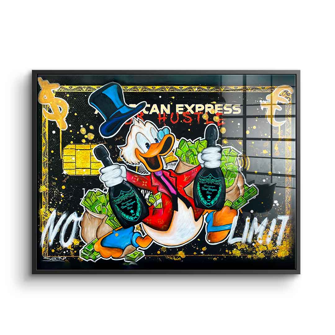 No limit - acrylic glass