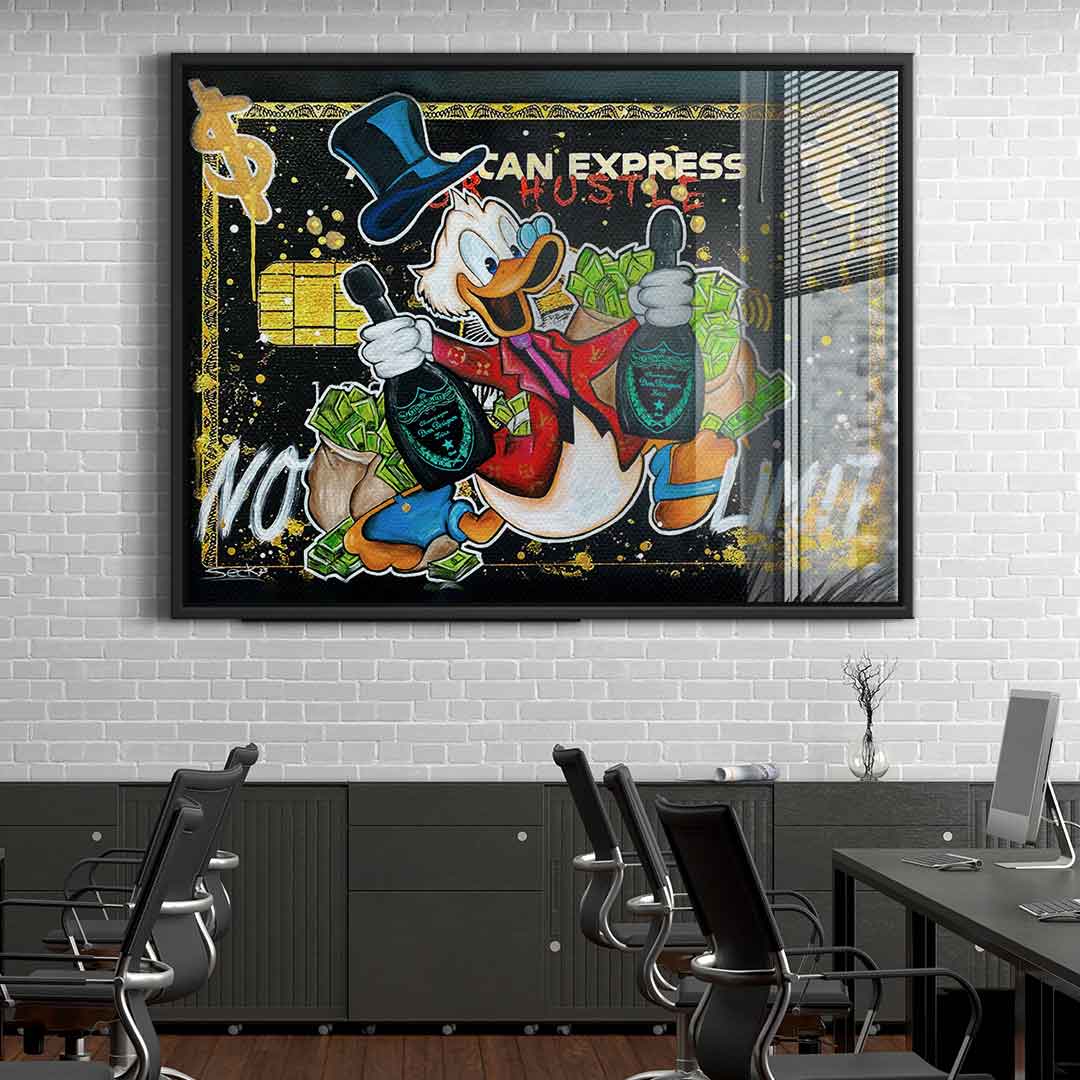 No limit - acrylic glass