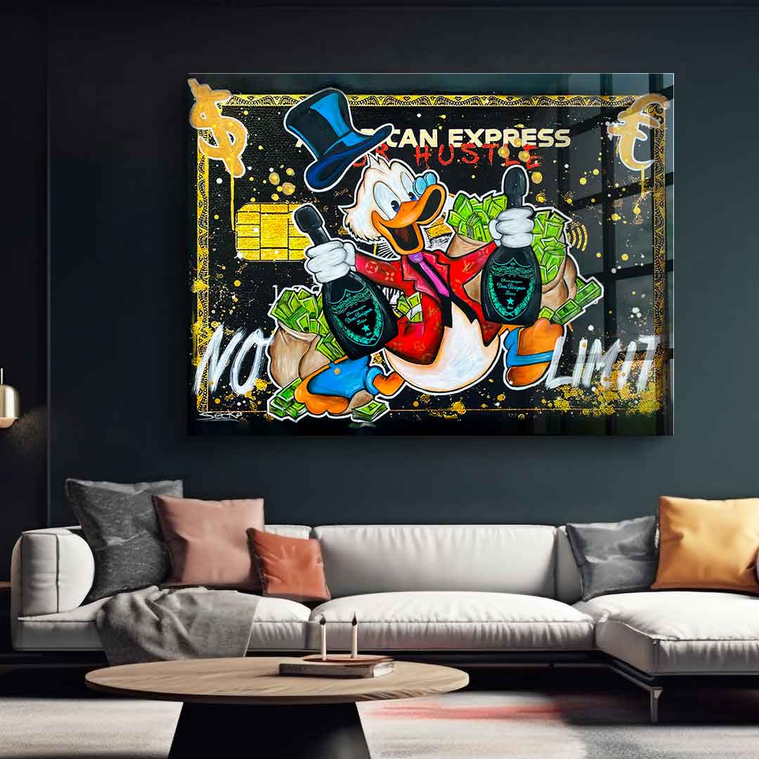 No limit - acrylic glass