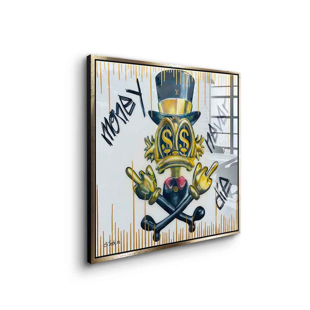 Money Never the - Acrylglas