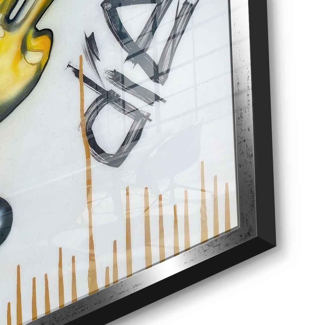 Money Never the - Acrylglas