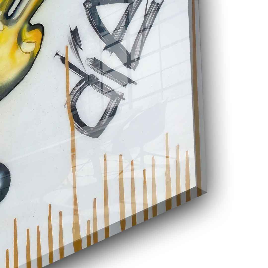 Money Never the - Acrylglas