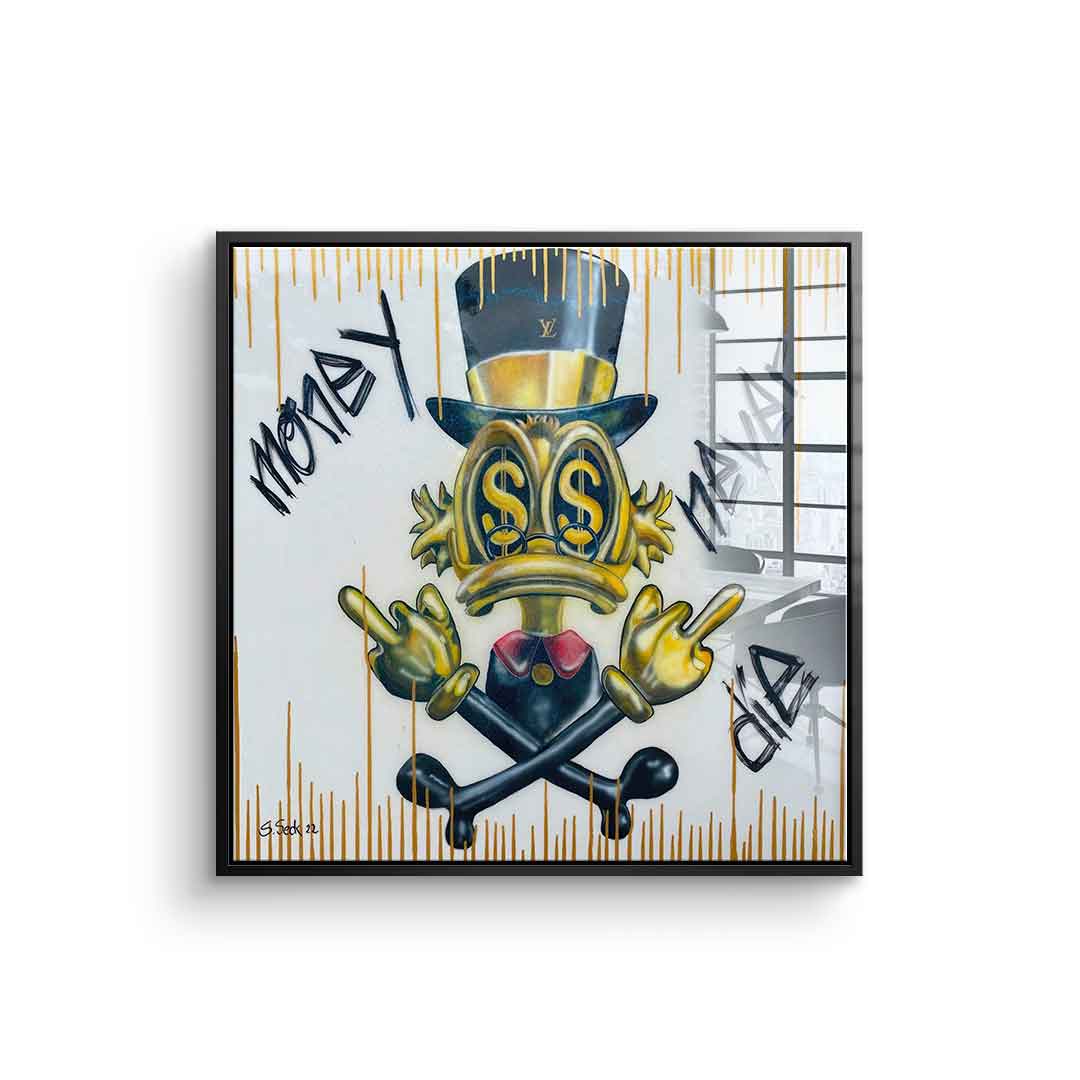 Money Never the - Acrylglas