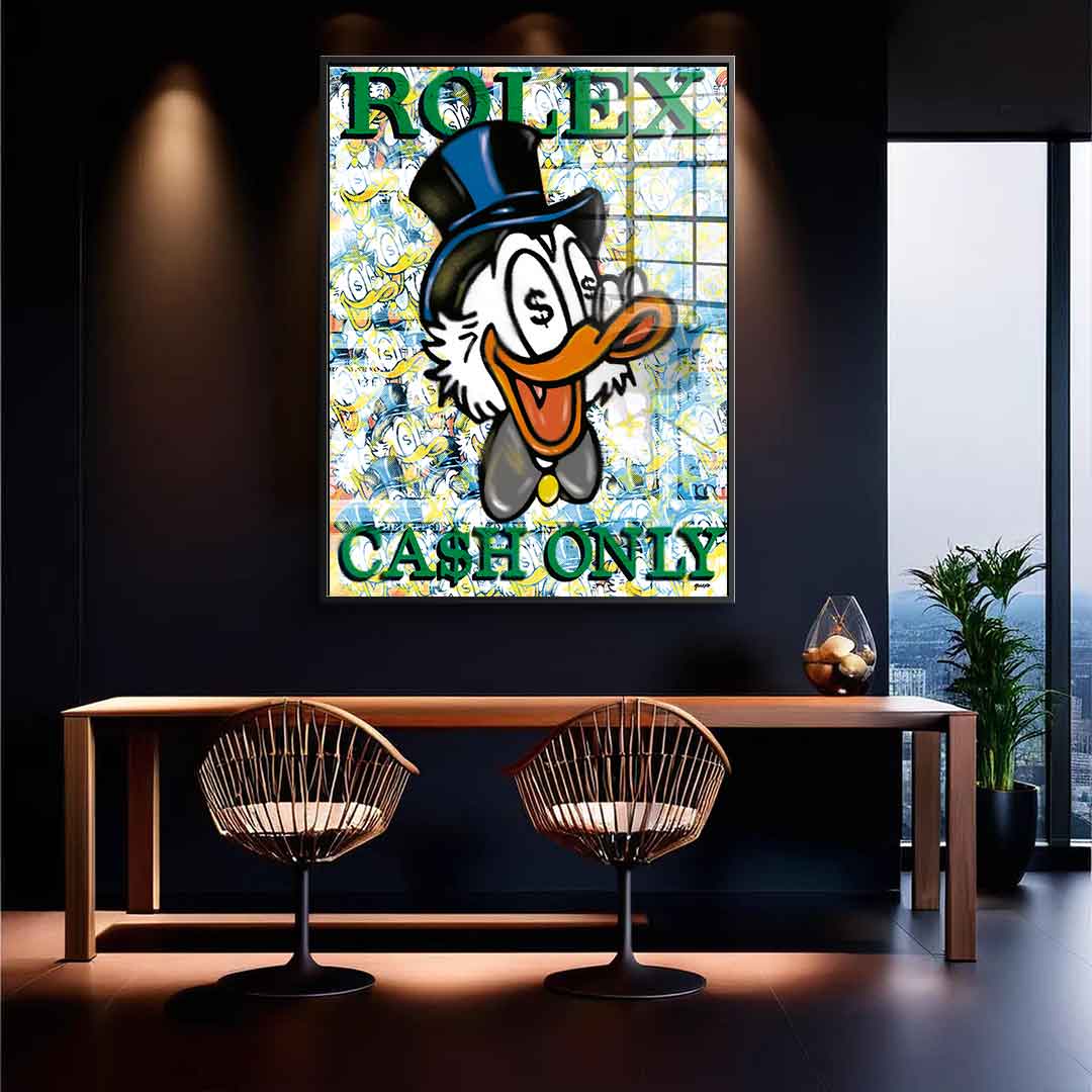 Cash only - Acrylglas