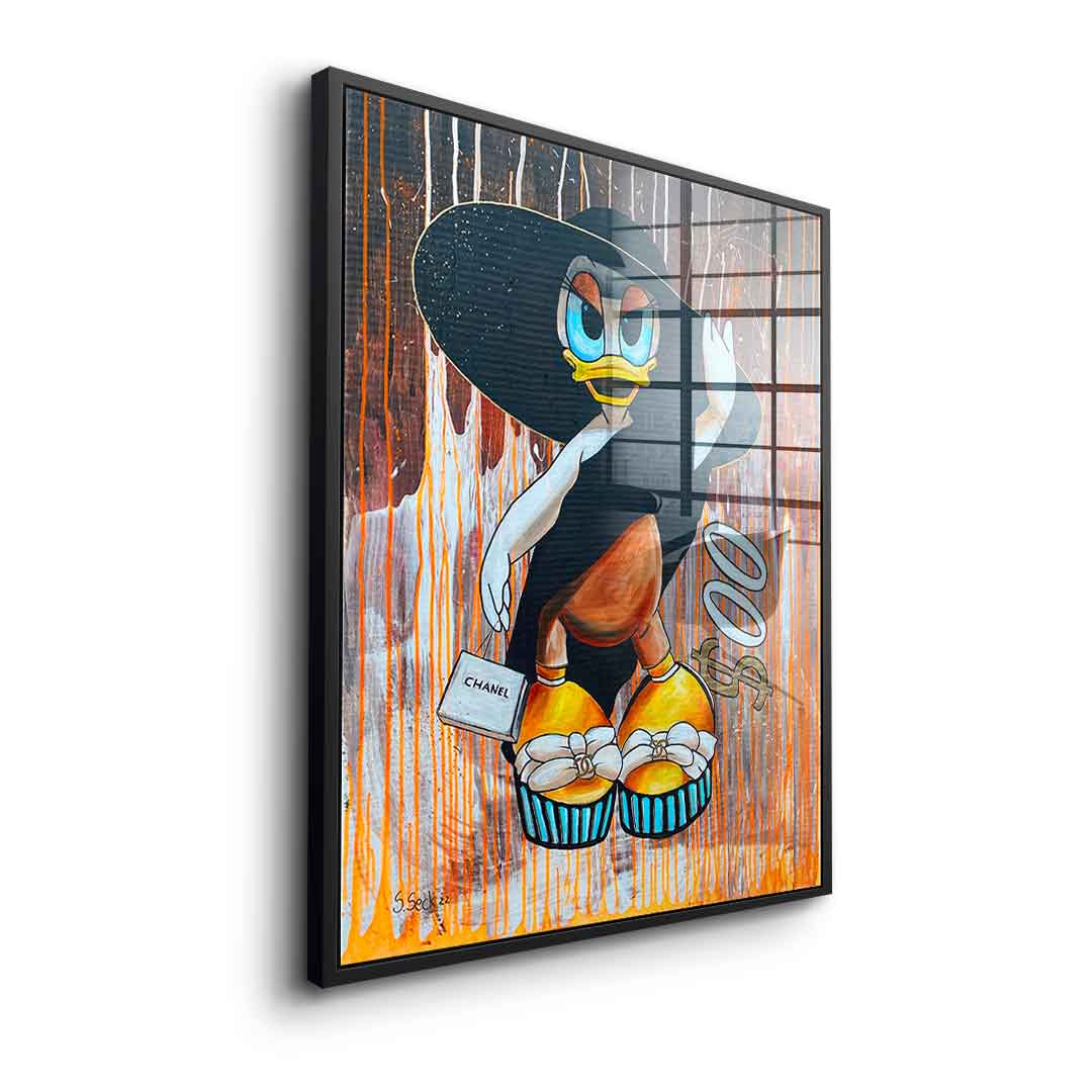 Money is not Enough - Acrylglas
